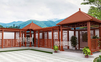 公園景觀長廊